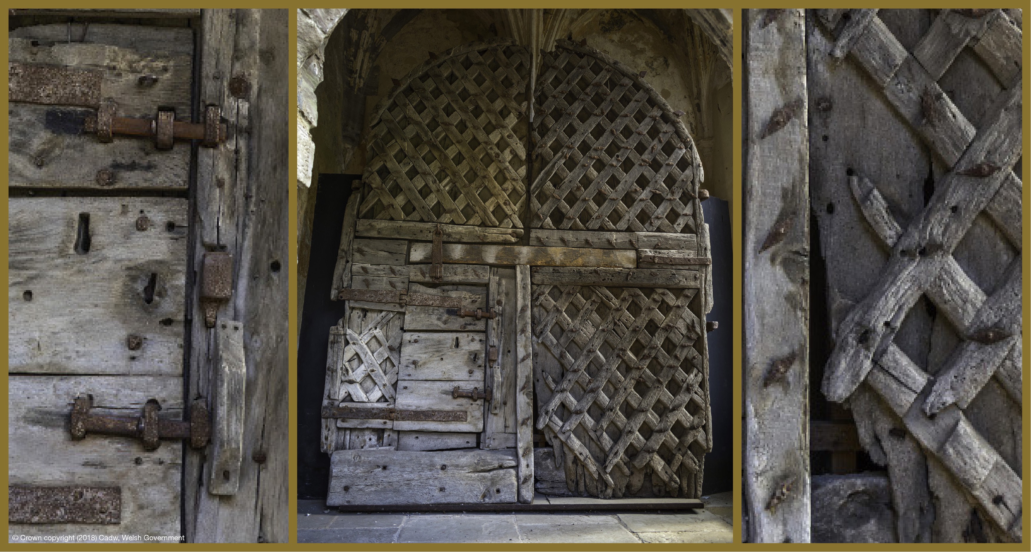 chepstow castle door