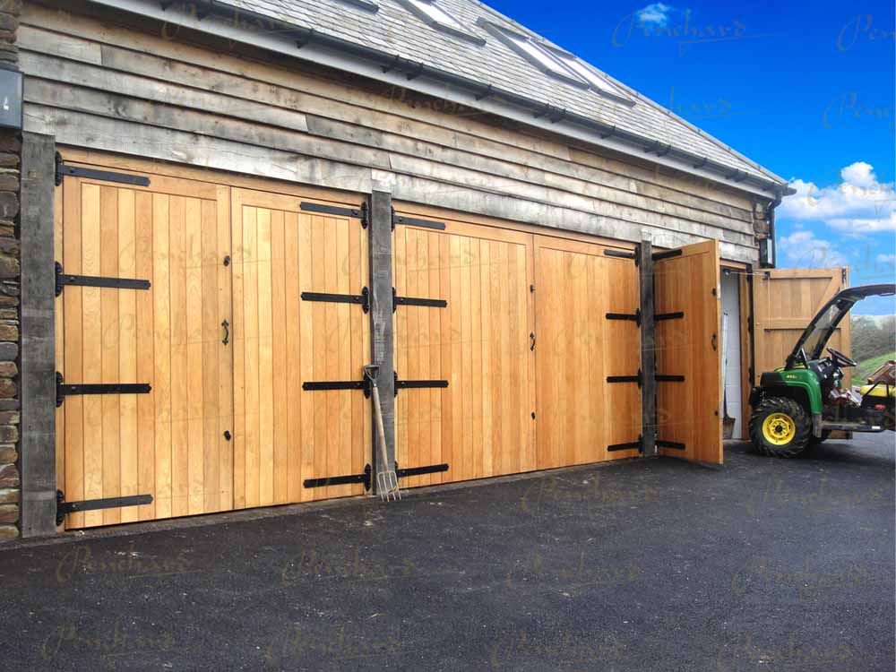 Hand Crafted Wooden Garage Doors no 31