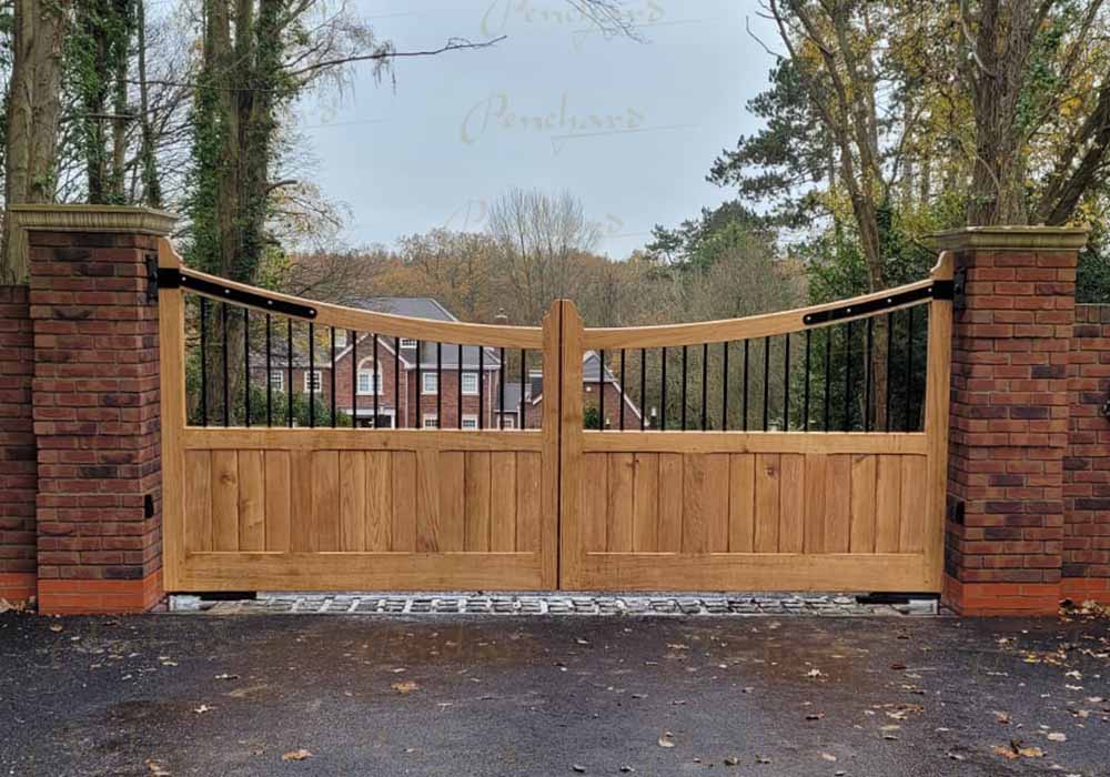 Hand Crafted wooden gates no 74