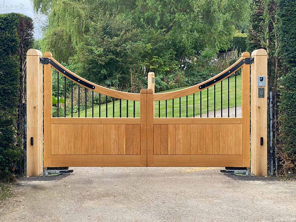 Hand Crafted wooden gates no 80