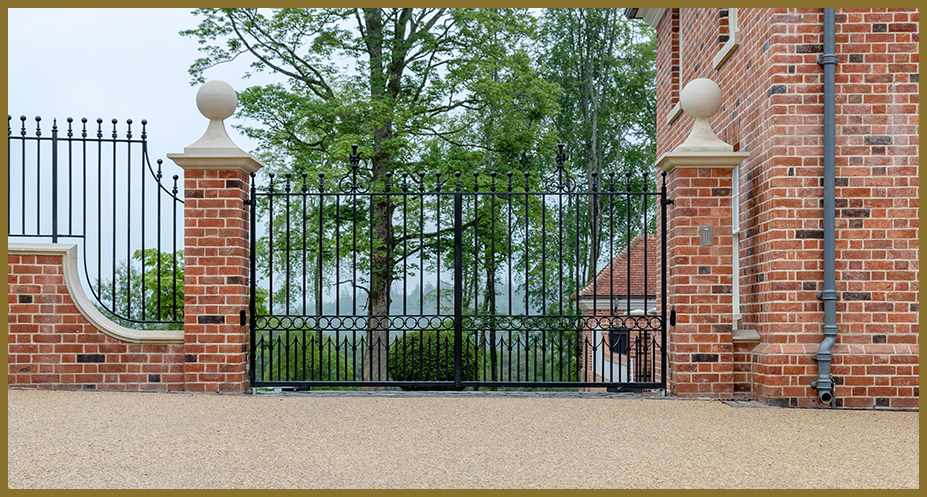 electric metal gates